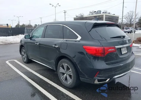 2017 Acura Mdx из США, поврежденный, VIN 5FRYD4H31HB009749